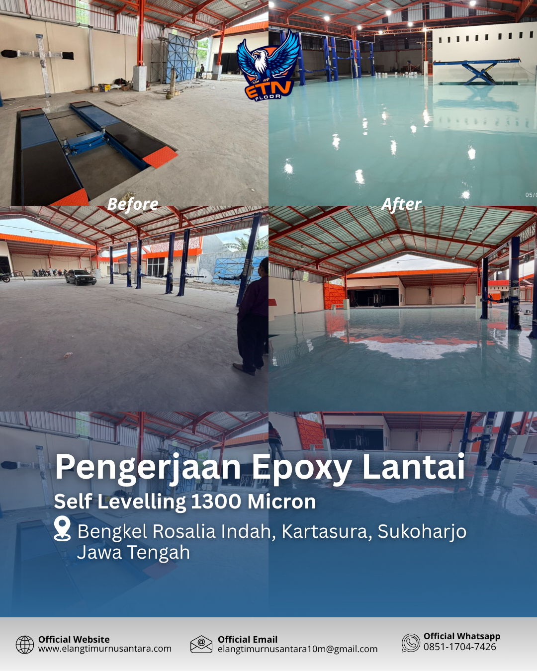 Bengkel Rosalia Indah, Kartasura, Sukoharjo Jawa Tengah