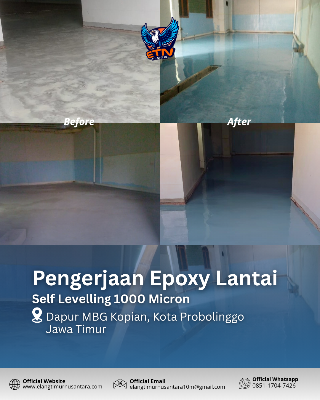 Dapur MBG Kopian, Kota Probolinggo Jawa Timur