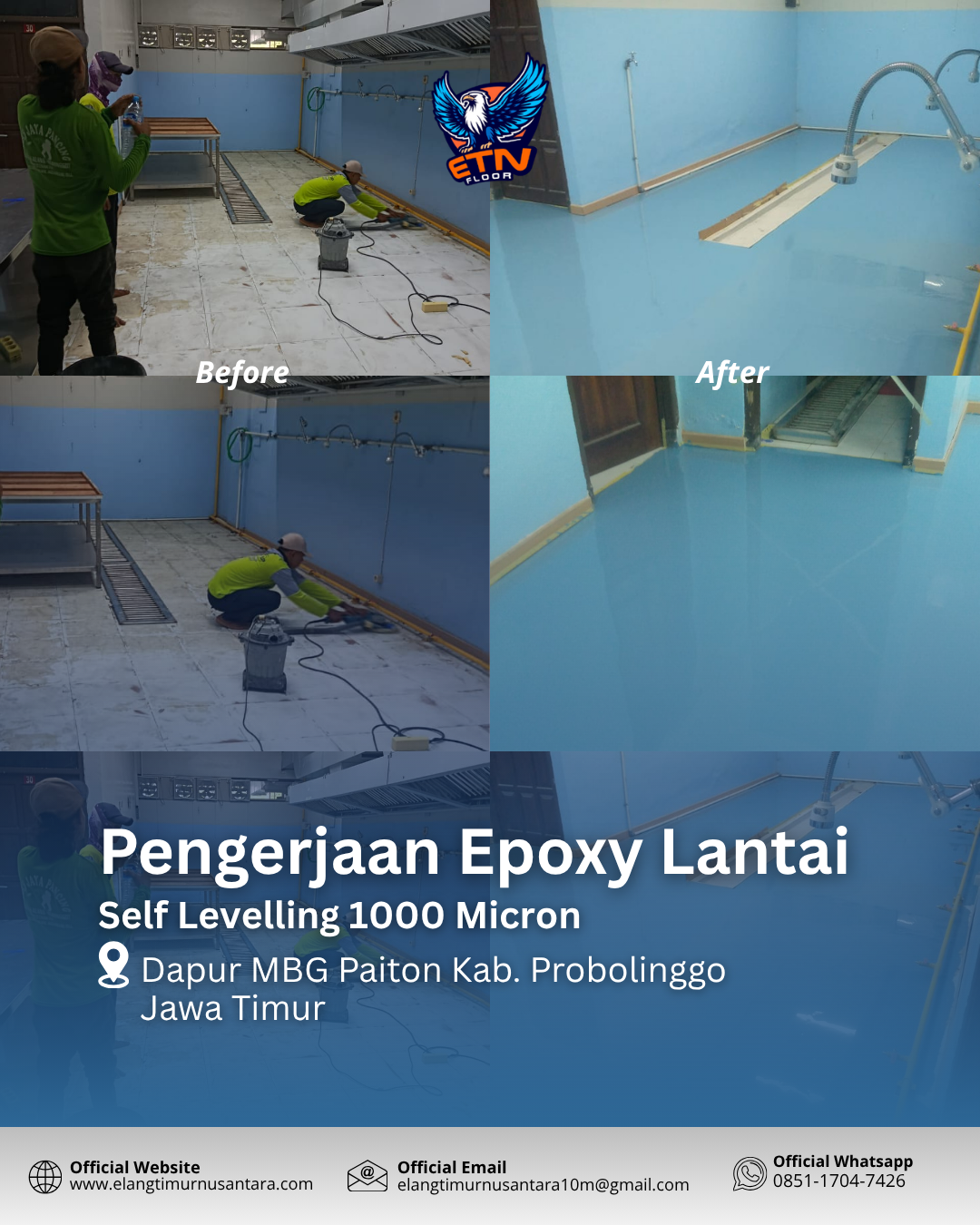 Dapur MBG Kopian, Probolinggo, Jawa Timur