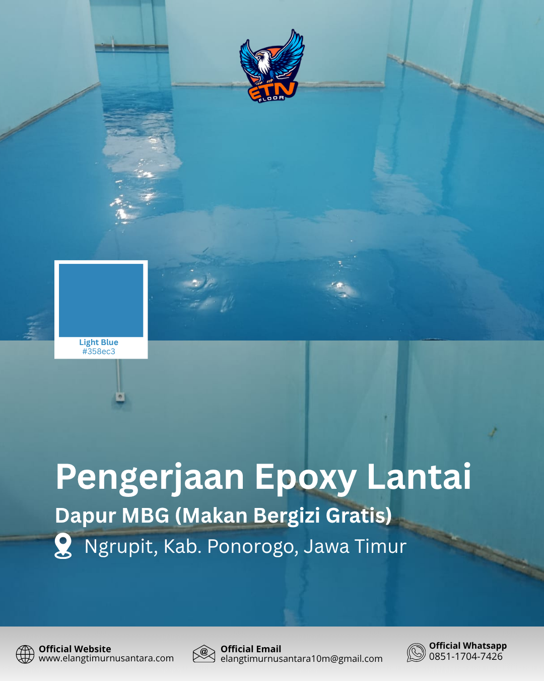 Dapur MBG, Ngrupit, Kab. Ponorogo, Jawa Timur