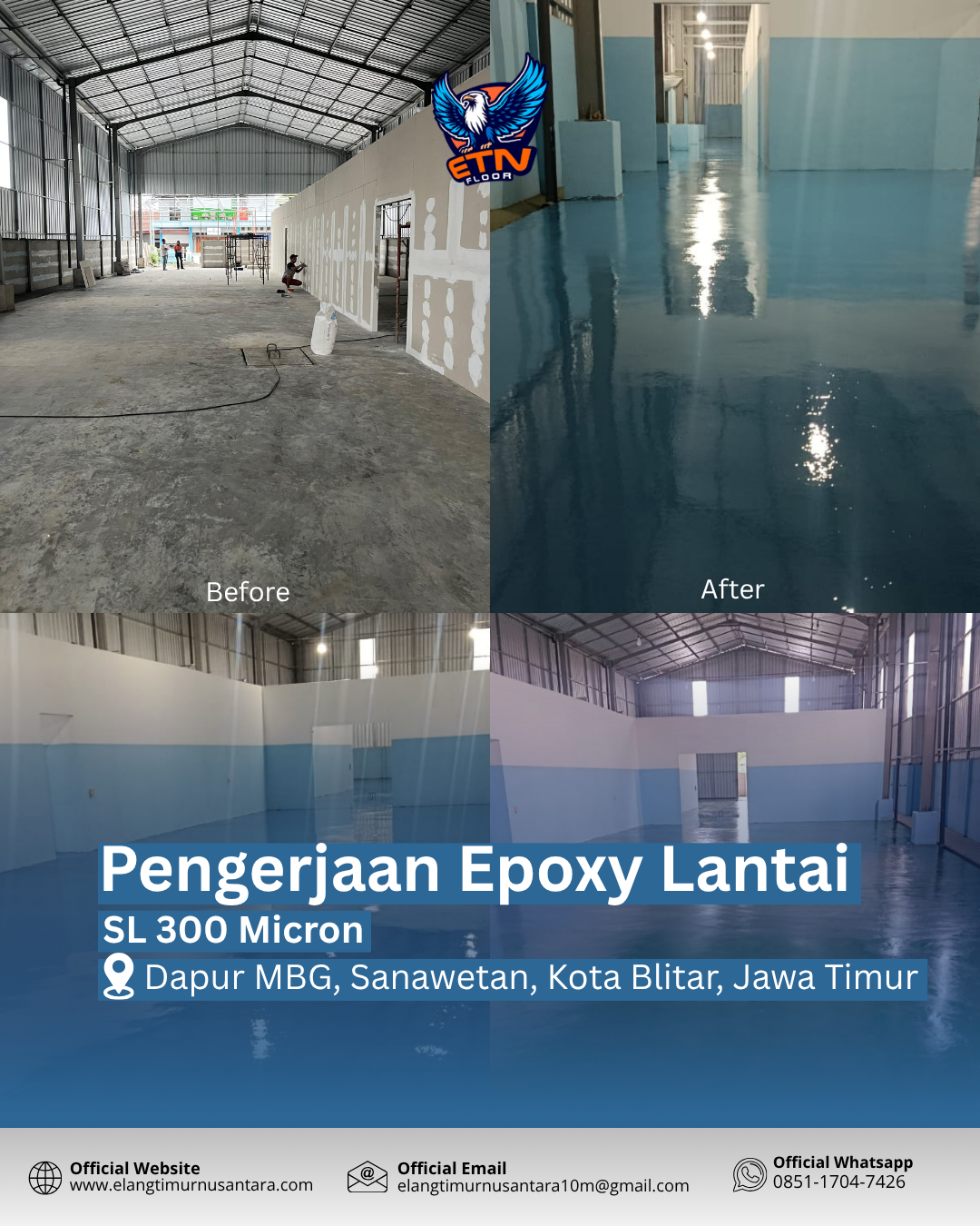 Dapur MBG, Sanawetan, Kota Blitar