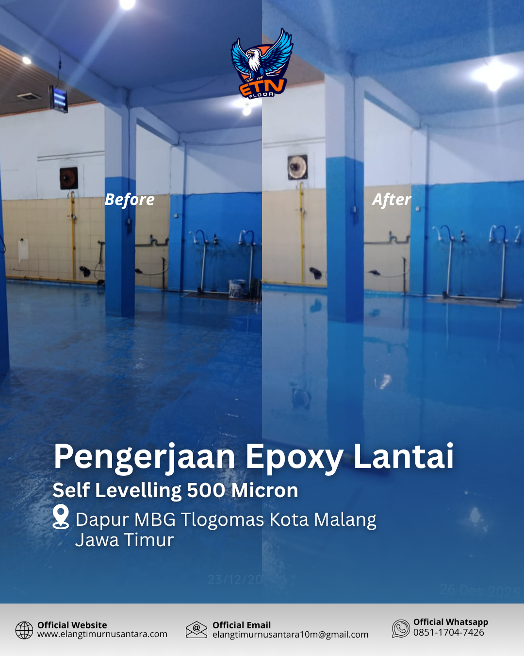 Dapur MBG Tlogomas Kota Malang Jawa Timur