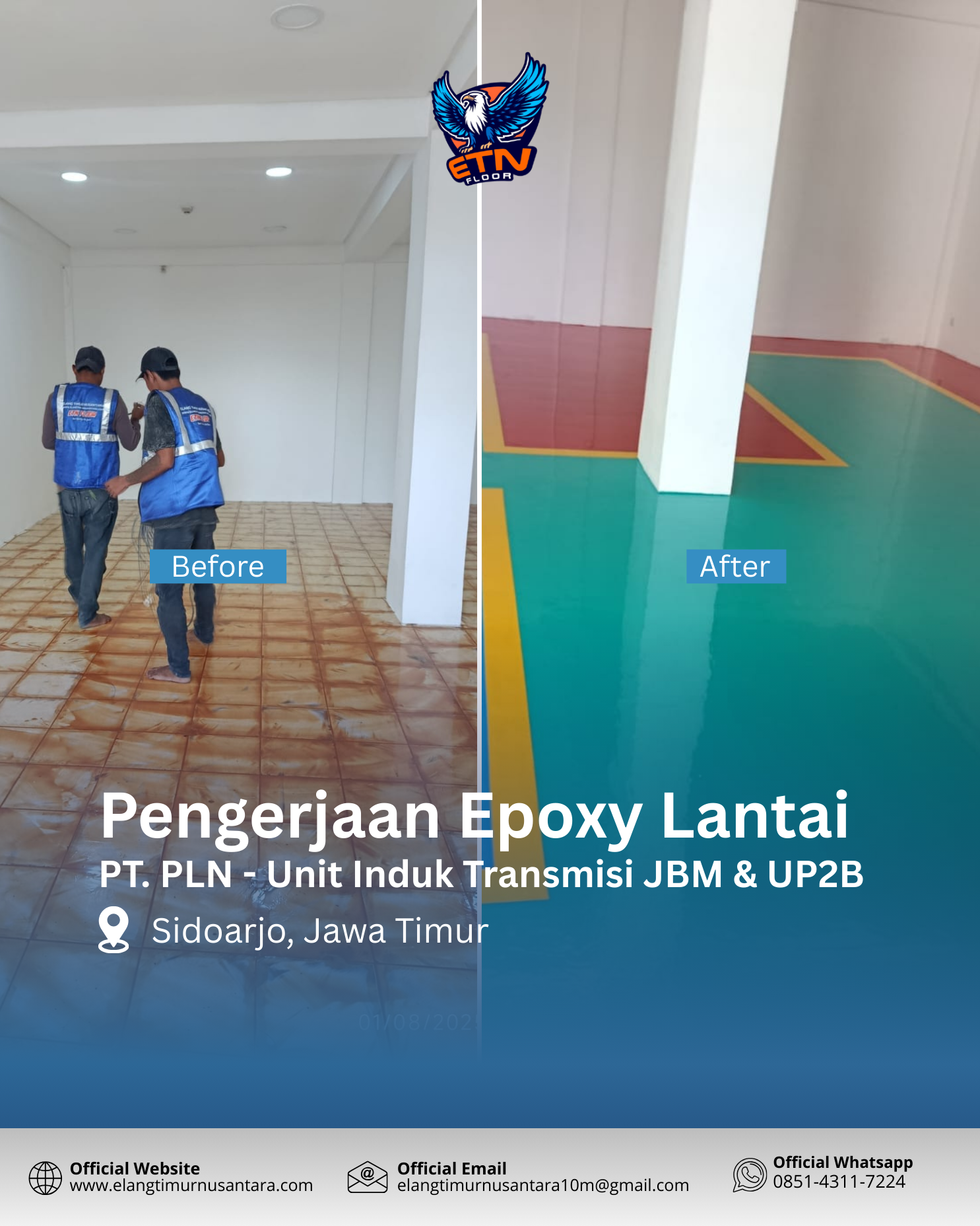 PT. PLN (Sidoarjo, Jawa Timur)